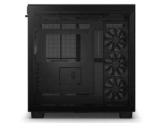 NZXT H9 Flow Dual-Chamber Mid-Tower Airflow Case - Matte Black - I Gaming Computer | Australia Wide Shipping | Buy now, Pay Later with Afterpay, Klarna, Zip, Latitude & Paypal