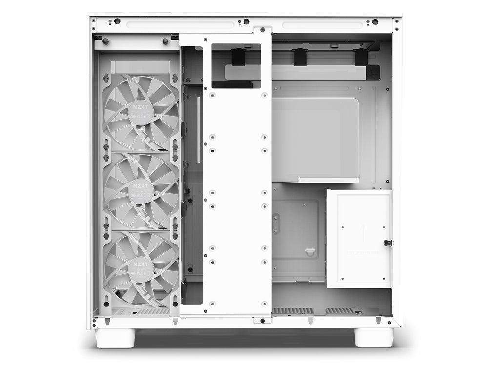 NZXT ATX H9 Flow Mid-tower ATX Case White - I Gaming Computer | Australia Wide Shipping | Buy now, Pay Later with Afterpay, Klarna, Zip, Latitude & Paypal