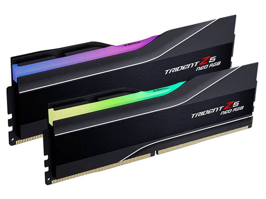 G.Skill 32GB Kit (2x16GB) DDR5 Trident Z5 Neo AMD EXPO RGB C36 6000MHz - Black - I Gaming Computer | Australia Wide Shipping | Buy now, Pay Later with Afterpay, Klarna, Zip, Latitude & Paypal