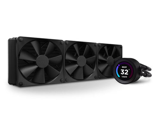 NZXT Kraken Elite 360 360mm AIO Liquid CPU Cooling with LCD Display - Black - I Gaming Computer | Australia Wide Shipping | Buy now, Pay Later with Afterpay, Klarna, Zip, Latitude & Paypal
