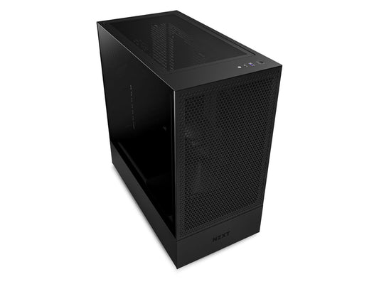 NZXT H5 Flow TG Compact Mid Tower ATX Case - Black - I Gaming Computer | Australia Wide Shipping | Buy now, Pay Later with Afterpay, Klarna, Zip, Latitude & Paypal