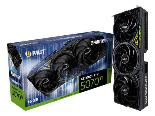 Palit GeForce RTX 5070 Ti GamingPro 16GB GDDR7 - I Gaming Computer | Australia Wide Shipping | Buy now, Pay Later with Afterpay, Klarna, Zip, Latitude & Paypal
