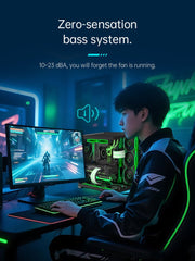 COOLMOON HiFrost ICELOOP01 ARGB 120mm PWM fan Forward Black - I Gaming Computer | Australia Wide Shipping | Buy now, Pay Later with Afterpay, Klarna, Zip, Latitude & Paypal