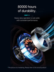 COOLMOON HiFrost ICELOOP01 ARGB 120mm PWM fan Forward Black - I Gaming Computer | Australia Wide Shipping | Buy now, Pay Later with Afterpay, Klarna, Zip, Latitude & Paypal