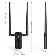 EDUP AX3000 WiFi 6E Wireless USB Adapter with Dual Antenna - I Gaming Computer | Australia Wide Shipping | Buy now, Pay Later with Afterpay, Klarna, Zip, Latitude & Paypal
