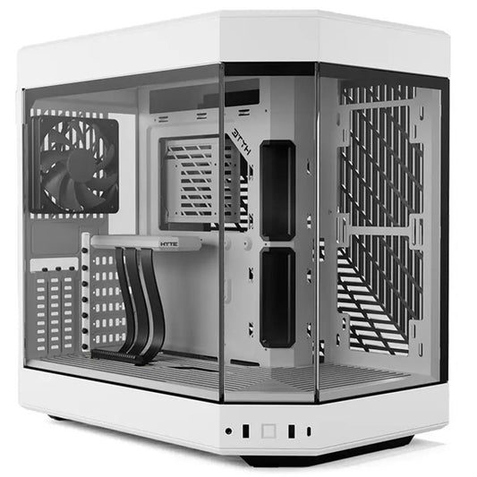 Hyte Y60 Tempered Glass Mid Tower Case Snow