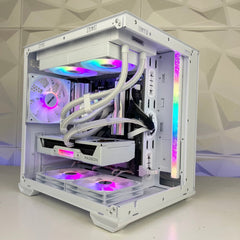 Gaming PC Glacier Fang AM5 Mirage4 White - I Gaming Computer | Australia Wide Shipping | Buy now, Pay Later with Afterpay, Klarna, Zip, Latitude & Paypal