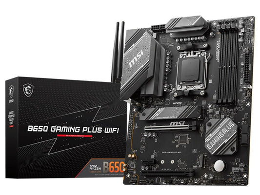 MSI B650 Gaming Plus WiFi AM5 ATX Desktop Motherboard - I Gaming Computer | Australia Wide Shipping | Buy now, Pay Later with Afterpay, Klarna, Zip, Latitude & Paypal