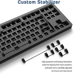 Ajazz AKC087 Black Mechanical keyboard RGB Wired&Wireless