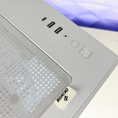 Gaming PC Glacier Fang AM5 Mirage4 White - I Gaming Computer | Australia Wide Shipping | Buy now, Pay Later with Afterpay, Klarna, Zip, Latitude & Paypal