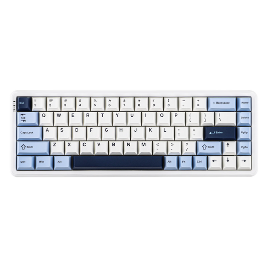 Ajazz AK680 Max Blue - White Magnetic keyboard RGB Wired (Magnetic switch) - I Gaming Computer | Australia Wide Shipping | Buy now, Pay Later with Afterpay, Klarna, Zip, Latitude & Paypal