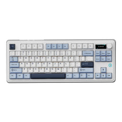 Ajazz AK870 Plus White - Blue Mechanical keyboard RGB With Screen Wired&Wireless(Maillard switch) - I Gaming Computer | Australia Wide Shipping | Buy now, Pay Later with Afterpay, Klarna, Zip, Latitude & Paypal