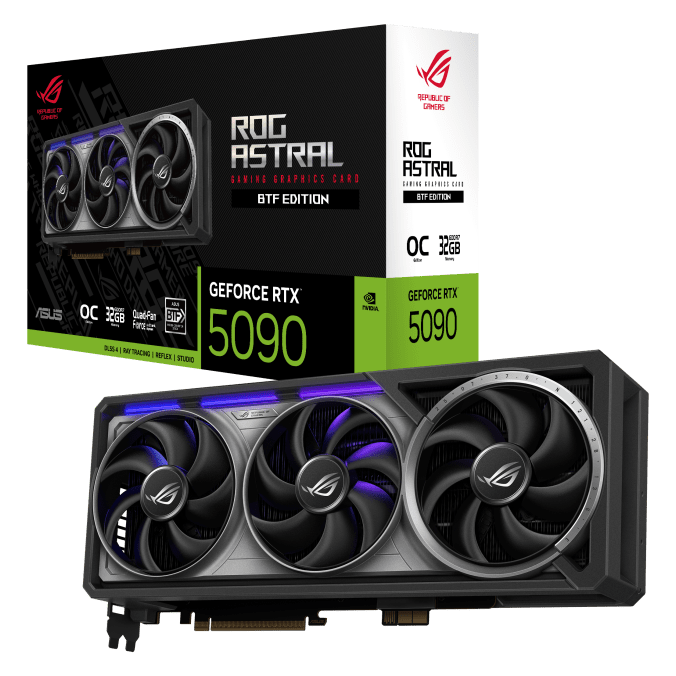 ASUS GeForce RTX 5090 ROG Astral BTF OC Edition 32GB GDDR7 - I Gaming Computer | Australia Wide Shipping | Buy now, Pay Later with Afterpay, Klarna, Zip, Latitude & Paypal