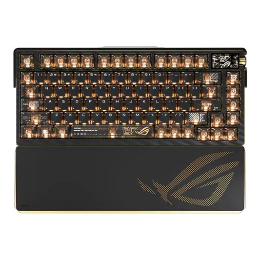 ASUS ROG Azoth Extreme 75% Hot-Swap RGB Wireless Mechanical Keyboard - Edition 20 Snow Switch - I Gaming Computer | Australia Wide Shipping | Buy now, Pay Later with Afterpay, Klarna, Zip, Latitude & Paypal