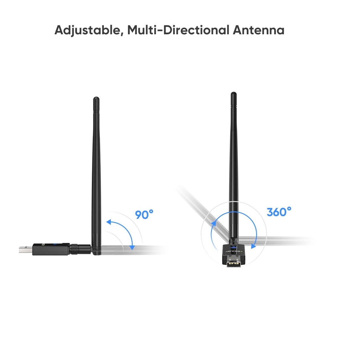 EDUP AX900S WiFi 6 & Bluetooth 5.3 USB Adapter with Antenna - I Gaming Computer | Australia Wide Shipping | Buy now, Pay Later with Afterpay, Klarna, Zip, Latitude & Paypal