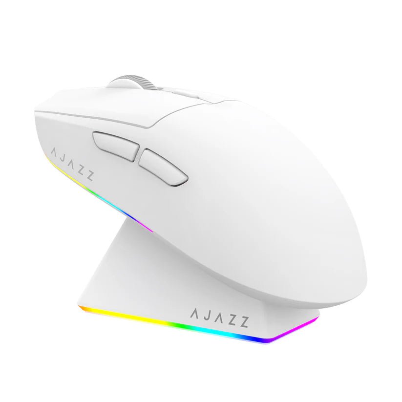 Ajazz AJ139 V2 MC Gaming Mouse White Wired&Wireless - I Gaming Computer | Australia Wide Shipping | Buy now, Pay Later with Afterpay, Klarna, Zip, Latitude & Paypal