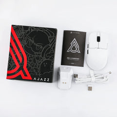 Ajazz AJ159P MC Gaming Mouse White Wired&Wireless - I Gaming Computer | Australia Wide Shipping | Buy now, Pay Later with Afterpay, Klarna, Zip, Latitude & Paypal