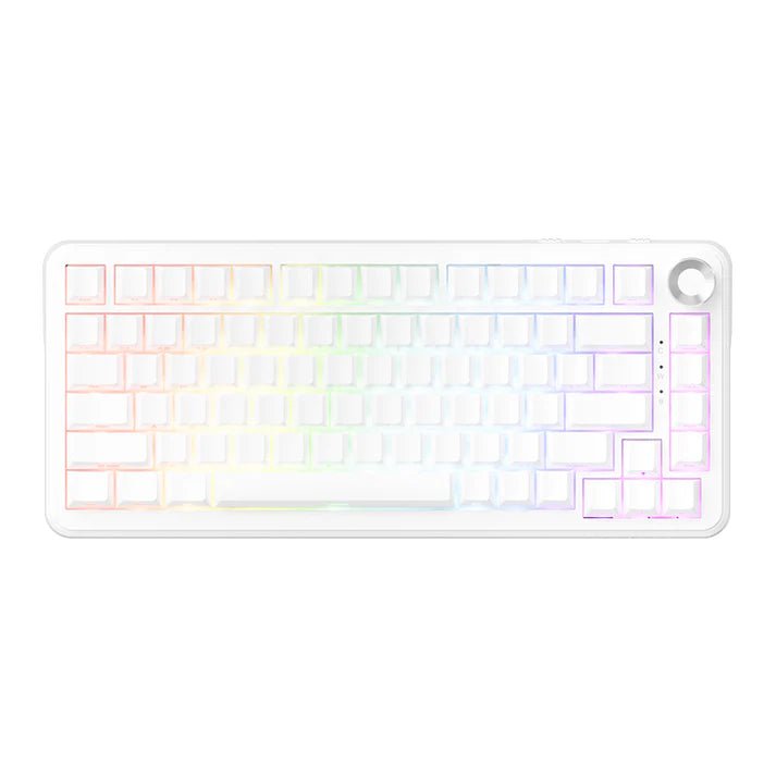 Ajazz AK820 MAX Ultra White HIFI Magnetic keyboard RGB Wired&Wireless(Magnetic switch) - I Gaming Computer | Australia Wide Shipping | Buy now, Pay Later with Afterpay, Klarna, Zip, Latitude & Paypal