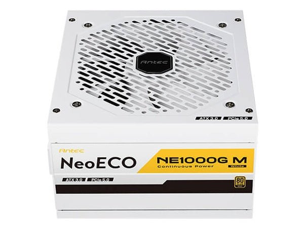 Antec NE1000G 1000W 80+ Gold Full Modular ATX 3.0 Power Supply 10y Warranty - White - I Gaming Computer | Australia Wide Shipping | Buy now, Pay Later with Afterpay, Klarna, Zip, Latitude & Paypal