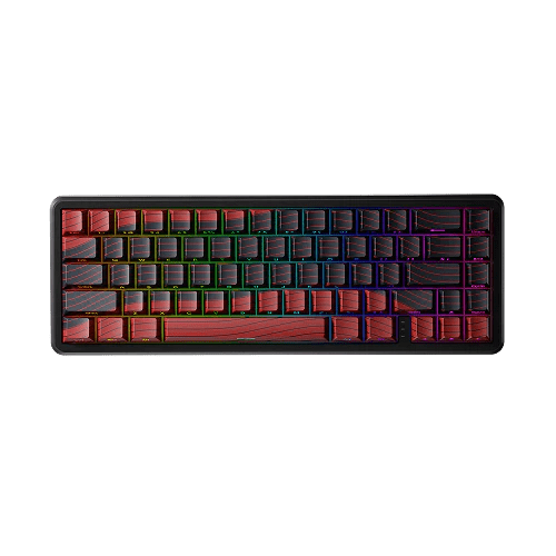 EWEADN Battle68 Contour - line Red - Black Magnetic keyboard RGB Wired (Magnetic switch) - I Gaming Computer | Australia Wide Shipping | Buy now, Pay Later with Afterpay, Klarna, Zip, Latitude & Paypal