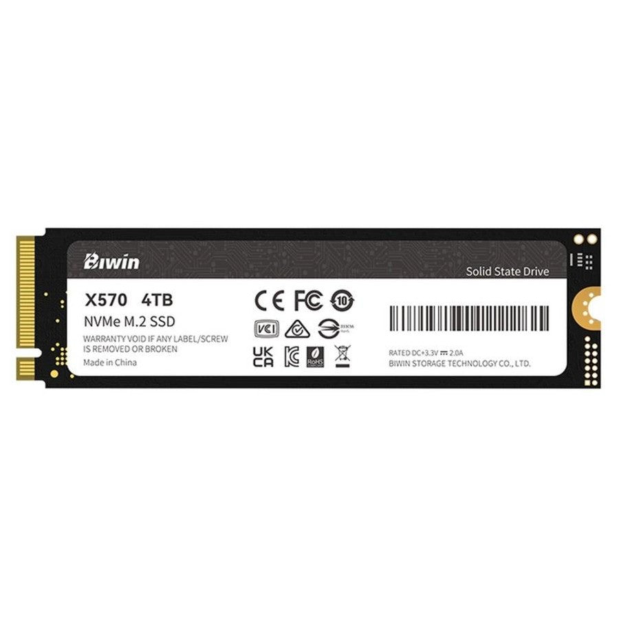BIWIN X570 2TB PCIe Gen5 NVMe 2.0 SSD 5yr WTY - I Gaming Computer | Australia Wide Shipping | Buy now, Pay Later with Afterpay, Klarna, Zip, Latitude & Paypal