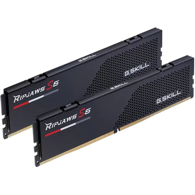 G.Skill Ripjaws S5 32GB (2 x 16GB) DDR5 6000MHz CL36 Memory - Black - I Gaming Computer | Australia Wide Shipping | Buy now, Pay Later with Afterpay, Klarna, Zip, Latitude & Paypal
