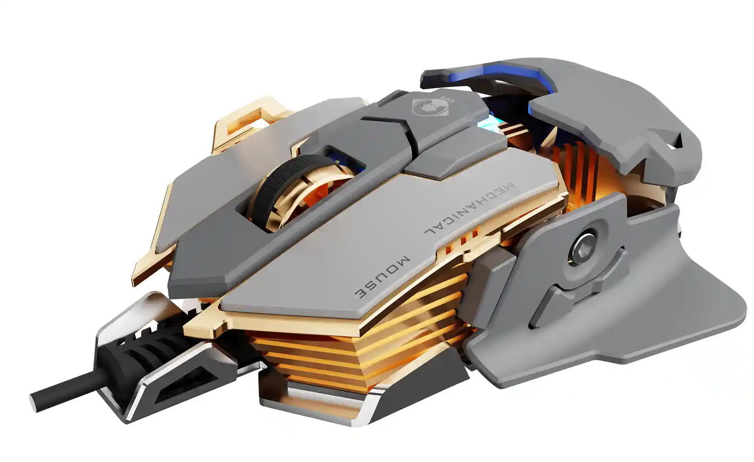 EWEADN MK500 Gray wired Gaming Mouse RGB - I Gaming Computer | Australia Wide Shipping | Buy now, Pay Later with Afterpay, Klarna, Zip, Latitude & Paypal