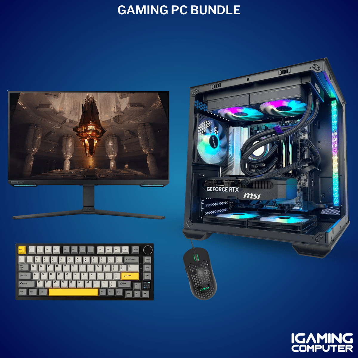Gaming PC Bundle | Iron Vortex AM5 Mirage4 - I Gaming Computer | Australia Wide Shipping | Buy now, Pay Later with Afterpay, Klarna, Zip, Latitude & Paypal
