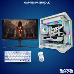 Gaming PC Bundle | Glacier Fang AM5 Mirage4 White - I Gaming Computer | Australia Wide Shipping | Buy now, Pay Later with Afterpay, Klarna, Zip, Latitude & Paypal
