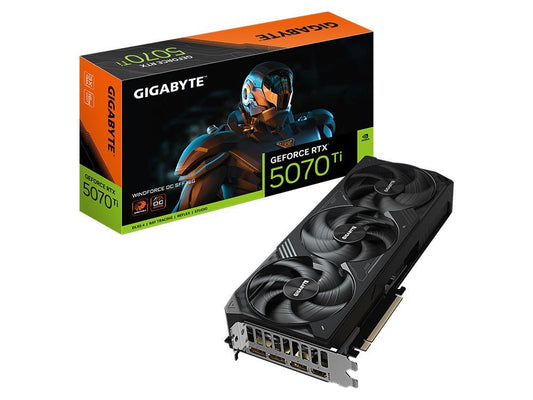 Gigabyte GeForce RTX 5070 Ti Windforce OC SFF 16G Graphics Card - I Gaming Computer | Australia Wide Shipping | Buy now, Pay Later with Afterpay, Klarna, Zip, Latitude & Paypal