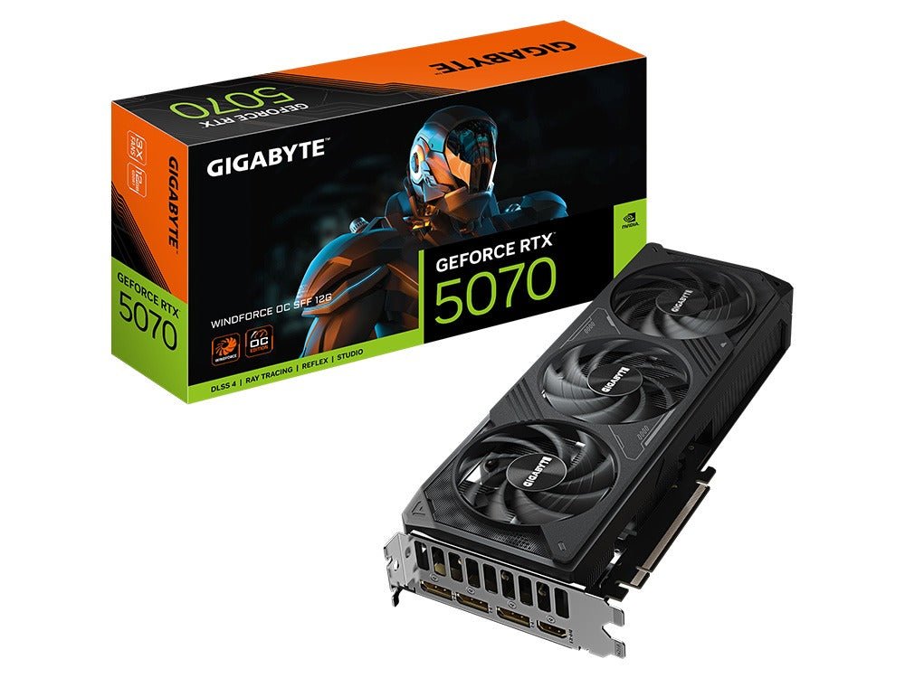 Gigabyte GeForce RTX 5070 WindForce OC SFF 12G Graphics Card - I Gaming Computer | Australia Wide Shipping | Buy now, Pay Later with Afterpay, Klarna, Zip, Latitude & Paypal