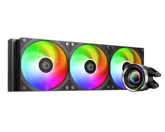 ID - COOLING FX360 INF 360mm ARGB AIO Liquid CPU Cooler Black - I Gaming Computer | Australia Wide Shipping | Buy now, Pay Later with Afterpay, Klarna, Zip, Latitude & Paypal