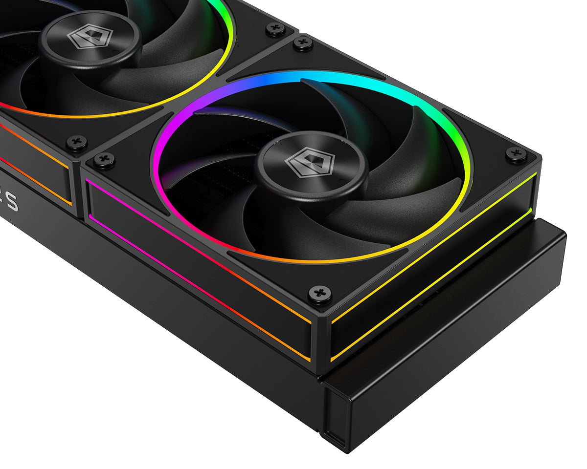 ID - COOLING SL360 360mm ARGB AIO Liquid CPU Cooler Black - I Gaming Computer | Australia Wide Shipping | Buy now, Pay Later with Afterpay, Klarna, Zip, Latitude & Paypal