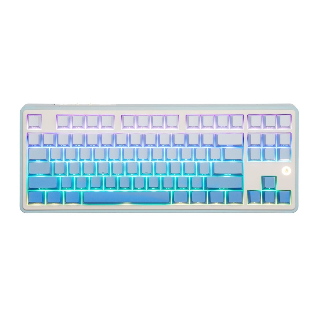 Ajazz AK870 Blue Mechanical keyboard RGB Wired&Wireless (Flyfish switch) - I Gaming Computer | Australia Wide Shipping | Buy now, Pay Later with Afterpay, Klarna, Zip, Latitude & Paypal