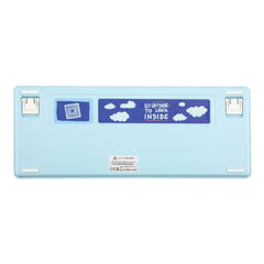 Ajazz AK870 Blue Mechanical keyboard RGB Wired&Wireless (Flyfish switch) - I Gaming Computer | Australia Wide Shipping | Buy now, Pay Later with Afterpay, Klarna, Zip, Latitude & Paypal