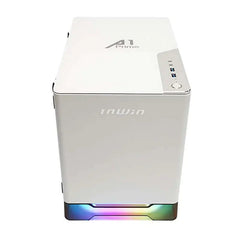InWin A1 Prime Tempered Glass Mini Tower Mini-ITX Case with 750W Power Supply - White - I Gaming Computer | Australia Wide Shipping | Buy now, Pay Later with Afterpay, Klarna, Zip, Latitude & Paypal