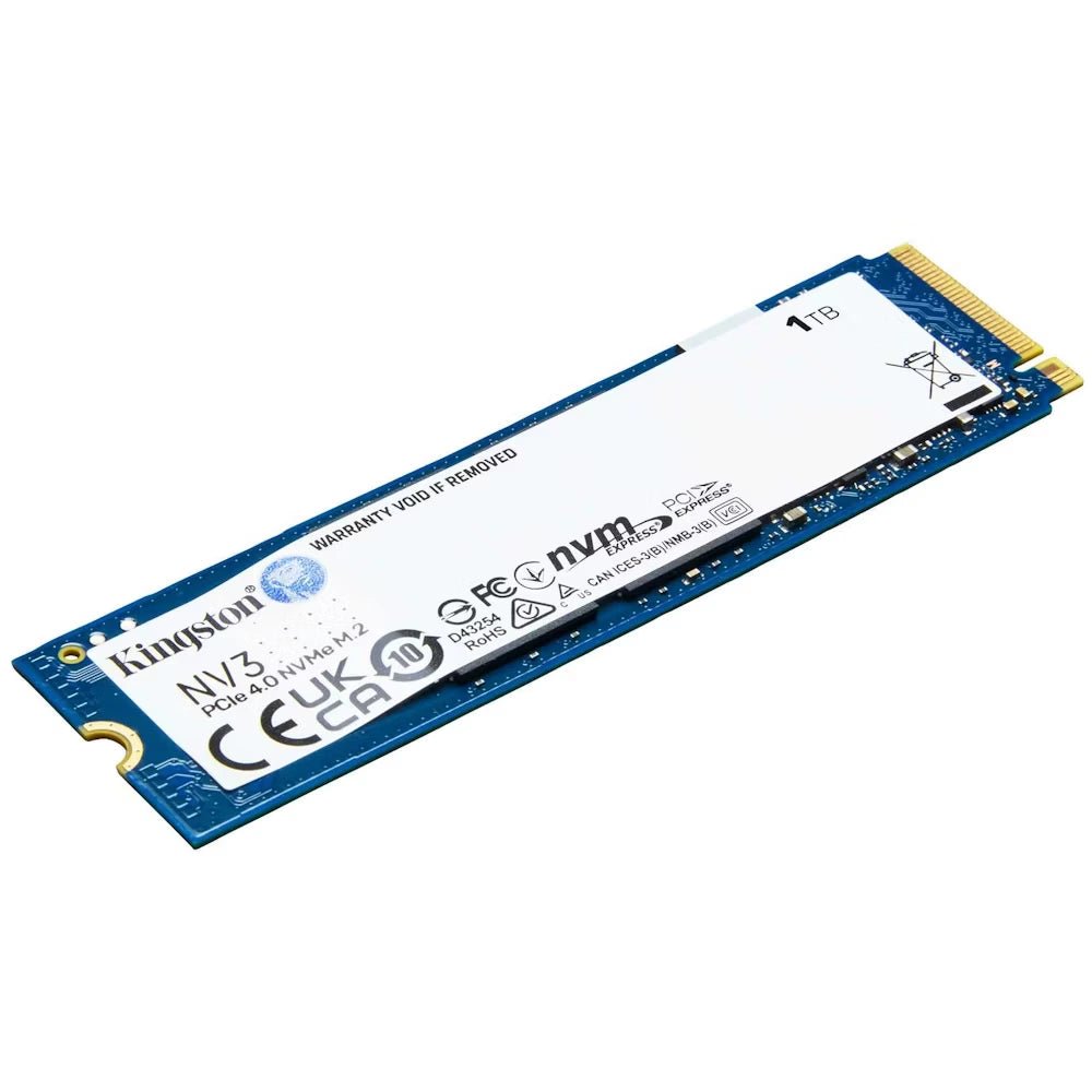 Kingston NV3 PCIe Gen4 NVMe M.2 SSD - 1TB - I Gaming Computer | Australia Wide Shipping | Buy now, Pay Later with Afterpay, Klarna, Zip, Latitude & Paypal