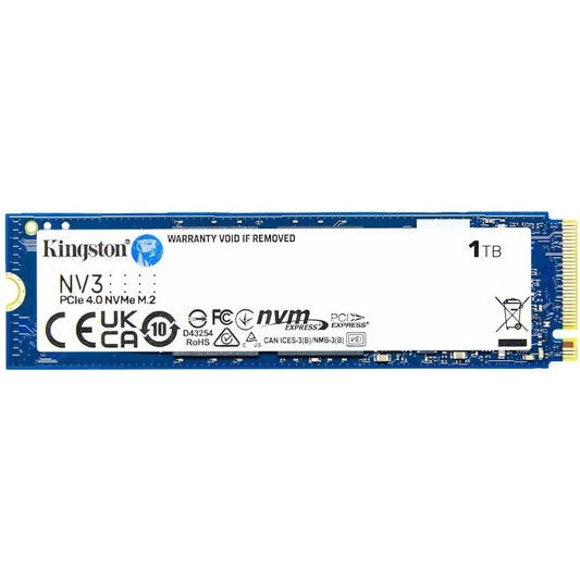 Kingston NV3 PCIe Gen4 NVMe M.2 SSD - 1TB - I Gaming Computer | Australia Wide Shipping | Buy now, Pay Later with Afterpay, Klarna, Zip, Latitude & Paypal