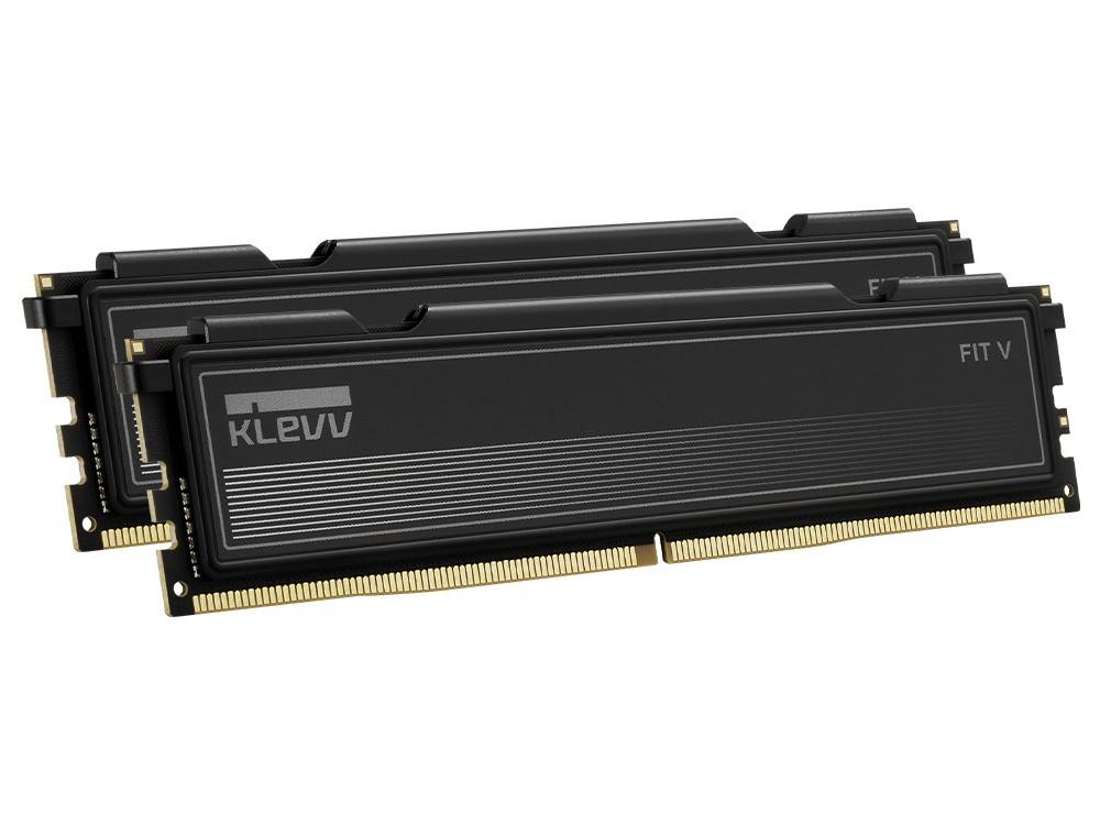 Klevv Fit V 32GB (2x16GB) 6000MHz CL28 DDR5 Black - I Gaming Computer | Australia Wide Shipping | Buy now, Pay Later with Afterpay, Klarna, Zip, Latitude & Paypal