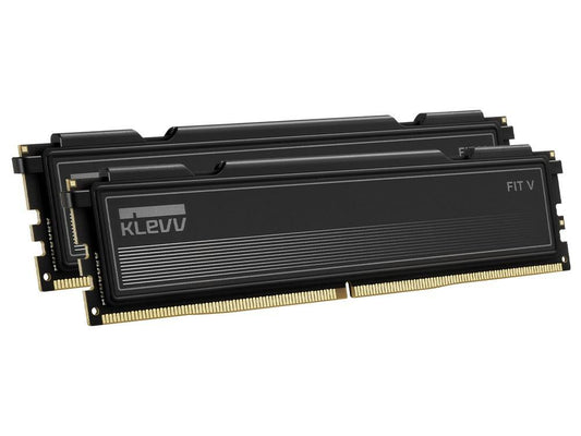 Klevv Fit V 32GB (2x16GB) 6000MHz CL28 DDR5 Black - I Gaming Computer | Australia Wide Shipping | Buy now, Pay Later with Afterpay, Klarna, Zip, Latitude & Paypal
