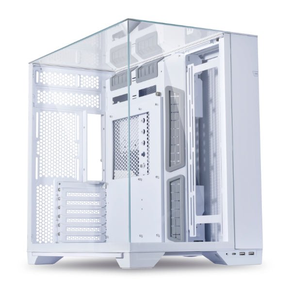 Lian Li O11 Vision - Mid Tower ATX Case (White) - I Gaming Computer | Australia Wide Shipping | Buy now, Pay Later with Afterpay, Klarna, Zip, Latitude & Paypal