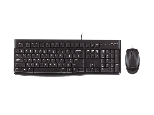 Logitech MK120 Wired Keyboard & Mouse Combo - I Gaming Computer | Australia Wide Shipping | Buy now, Pay Later with Afterpay, Klarna, Zip, Latitude & Paypal