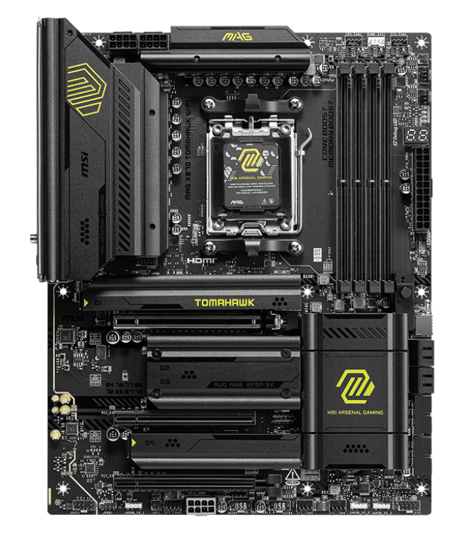 MSI MAG X870 TOMAHAWK WIFI7 Motherboard - I Gaming Computer | Australia Wide Shipping | Buy now, Pay Later with Afterpay, Klarna, Zip, Latitude & Paypal