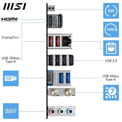 MSI PRO B850-S EVO WIFI7 AM5 ATX Motherboard - I Gaming Computer | Australia Wide Shipping | Buy now, Pay Later with Afterpay, Klarna, Zip, Latitude & Paypal