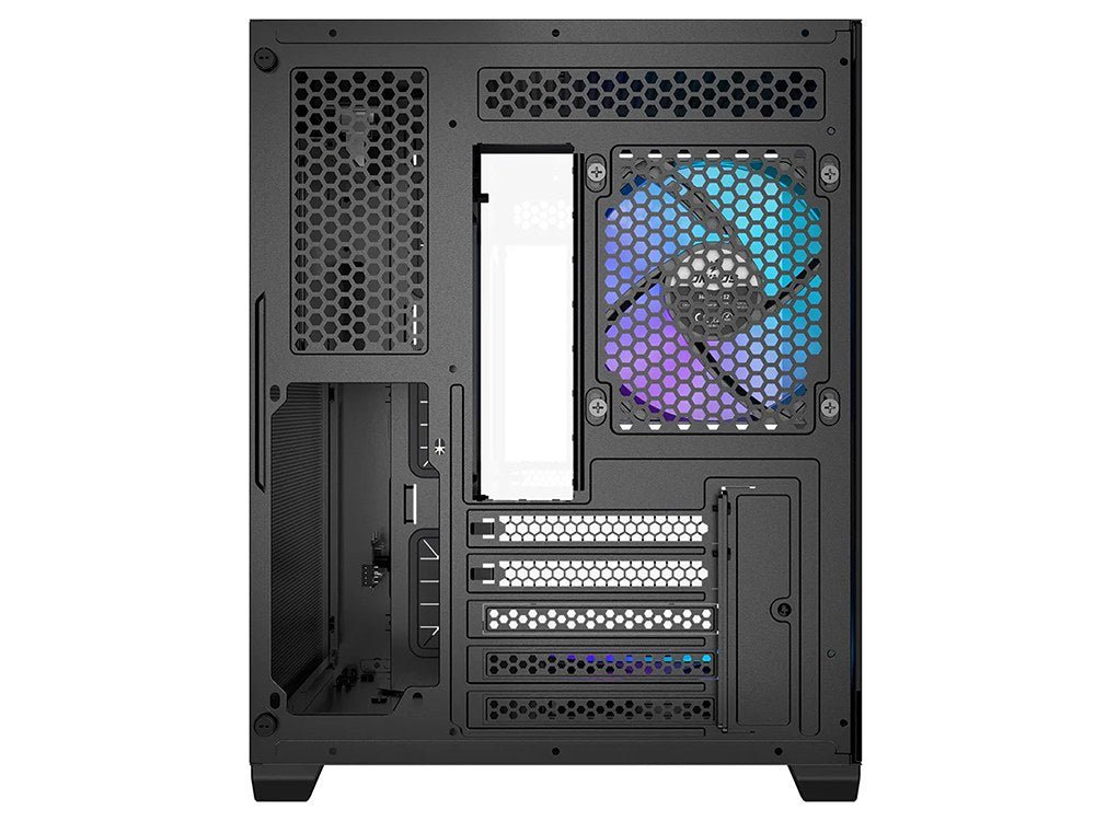 OKINOS Mirage 4 ARGB Micro ATX Case - Black - I Gaming Computer | Australia Wide Shipping | Buy now, Pay Later with Afterpay, Klarna, Zip, Latitude & Paypal