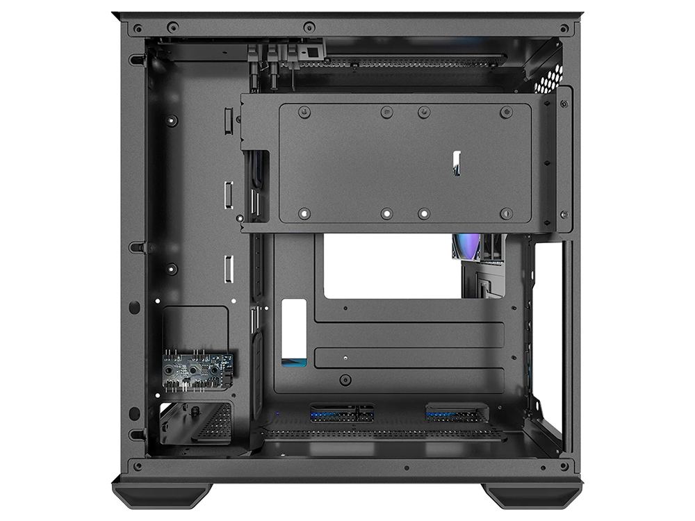 OKINOS Mirage 4 ARGB Micro ATX Case - Black - I Gaming Computer | Australia Wide Shipping | Buy now, Pay Later with Afterpay, Klarna, Zip, Latitude & Paypal