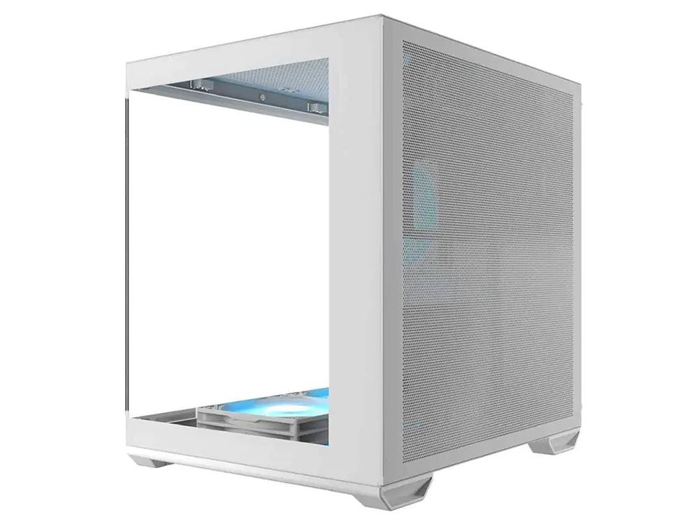 OKINOS Mirage 4 ARGB Micro ATX Case - White - I Gaming Computer | Australia Wide Shipping | Buy now, Pay Later with Afterpay, Klarna, Zip, Latitude & Paypal