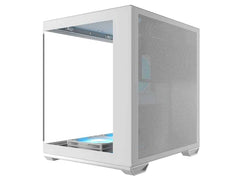 OKINOS Mirage 4 ARGB Micro ATX Case - White - I Gaming Computer | Australia Wide Shipping | Buy now, Pay Later with Afterpay, Klarna, Zip, Latitude & Paypal
