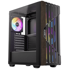 Okinos Cypress P5 ARGB Oak Wood Trim Mid Tower ATX Case - I Gaming Computer | Australia Wide Shipping | Buy now, Pay Later with Afterpay, Klarna, Zip, Latitude & Paypal