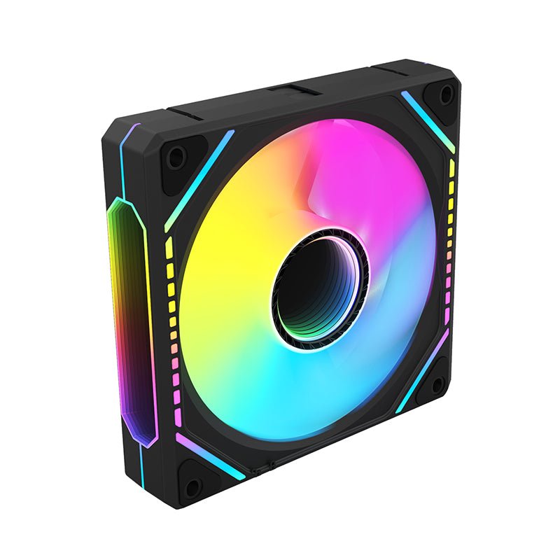 COOLMOON Prism Block Wireless ARGB 120mm PWM fan Forward Black - I Gaming Computer | Australia Wide Shipping | Buy now, Pay Later with Afterpay, Klarna, Zip, Latitude & Paypal
